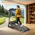 3-Level Height Adjustable Folding Treadmill, 3.0HP | SAMAG