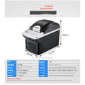 Car Refrigerator 8 Liters Dual-use For Home And Car, Cooling And Heating Box Mini Car Refrigerator