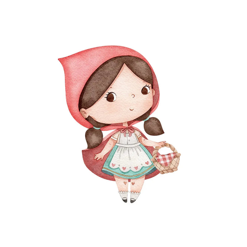 Cutouts Foam Board Kt Board Little Red Riding Hood Backdrop Photo Props Background Baby Shower Prop Birthday Party Decor