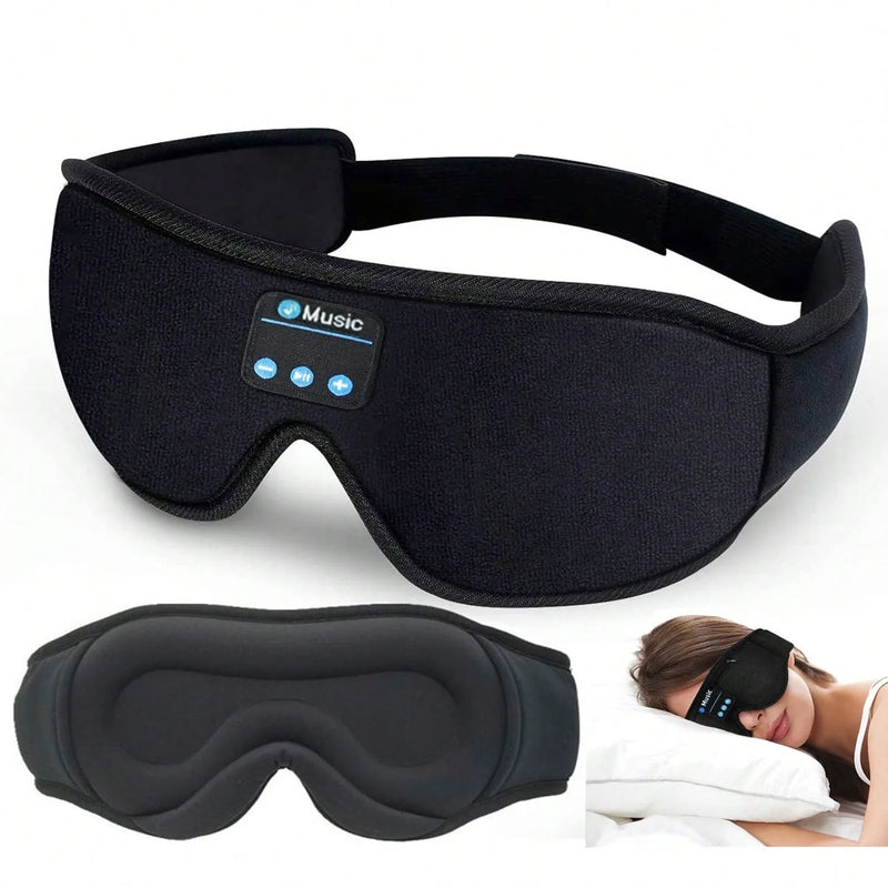 Sleep Headphones Bluetooth 5.4 Headband, Wireless Earphones Music Sleep Earbuds Sleeping Eye Mask With HD Stereo Speakers