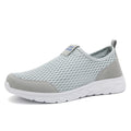 Men Casual Shoes Summer Fashion Men's Shoes Fashion Breathable Slip On Mesh Shoes Soft Comfortable Size 45