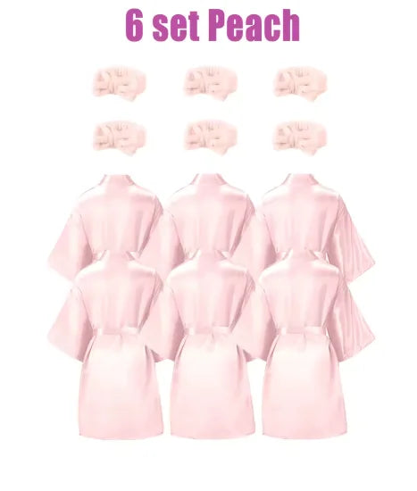 6-18Set Spa Party Robes for Girls Gowns for Supplies | SAMAG