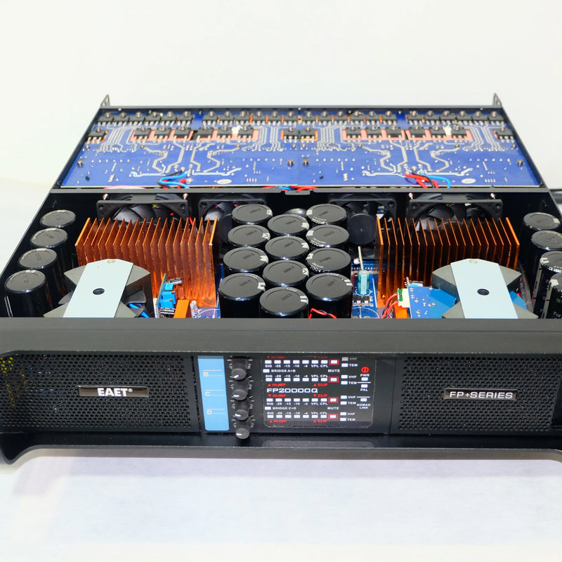 FP20000Q Professional 4-Channel Class TD Audio Power Amplifier 2 Ohm Stable 10000W High Power Amp for Stage Live Show Concert DJ