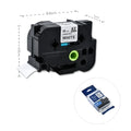 1PCS 36mm black on white tze261 compatible brother p touch printer laminated label tape tze-161 tze661 tz-M961 tze-461