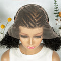 KIMA New Box Braided Wig Synthetic Full Lace Wigs Short Lengths for Black Women Men Braided Wig With Baby Hair Box Braiding Wigs