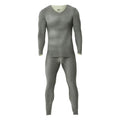 Traceless thermal underwear mens suit v-neck thickened and velvet winter cold-proof tight wool long johns