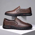 2026 PU Leather Men's Loafers Luxury Men Casual Shoes New Fashion Driving Shoes Breathable Slip on Men Moccasins Plus Size 39~44