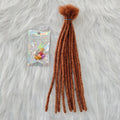 Dreadlocks Sister Locs Extensions Handmade Soft Crochet Brazilian Human Hair Braiding 10in Ombre Short Hair 10Strands/lot