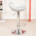 Bar stools set of 2, upholstered bar stool with backrest, height-adjustable , counter stool for kitchen, dining room