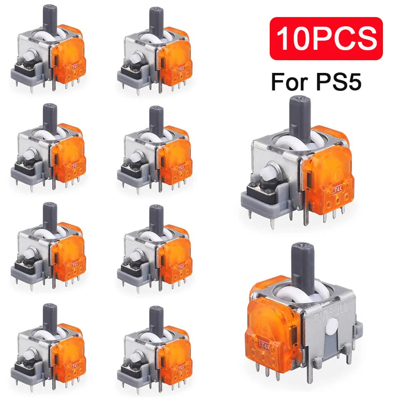 2/10Pcs Replacement TMR Effect Joystick 3D Analog Stick for DualSense PS5 PS4 Controller for Xbox Series X/S Repair Parts