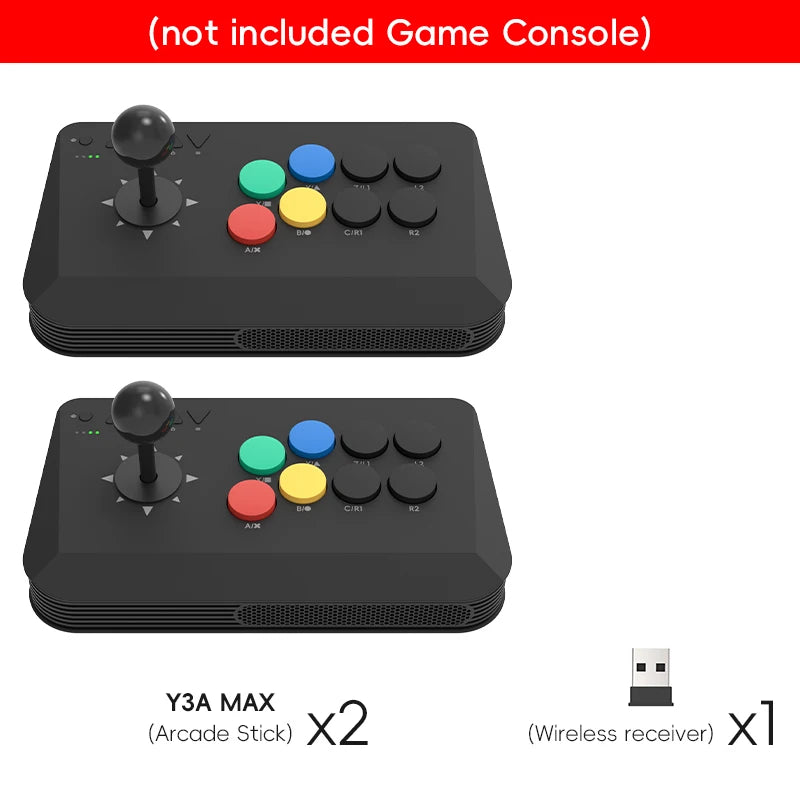 DATA FROG Arcade Fight Stick Joystick Universal for Windows TV Box Retro Games Street Fighter M8 Multi System Support