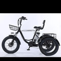 20-Inch spot pedal electric power fat tire tricycle Russia hot-selling snow rough tire leisure and entertainment