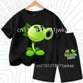 Children's Plants Vs. Zombies Short - Sleeved T - Shirt Set - View 18 | SAMAG