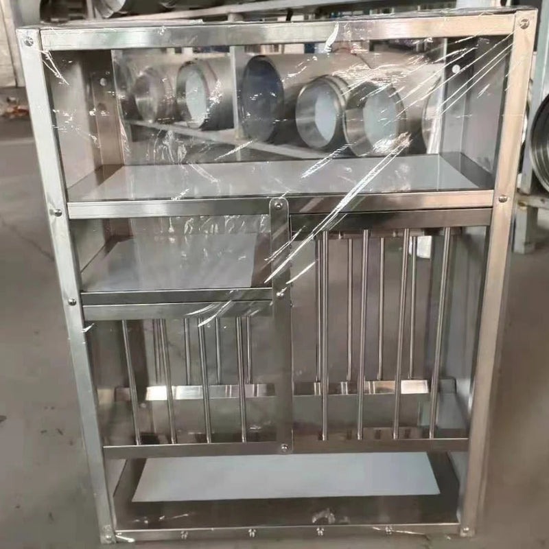Customized Stainless Steel Assemble Wall Mount Kitchen Storage Shelf Dish Rack - View 3 | SAMAG