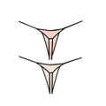 Thin Belt Cotton Thongs Women T Back Open Hip Sports Ladies Fitness Sexy Panties Seamless Mini Underwear