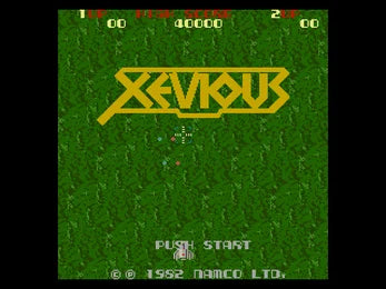 Xevious MD 16 Bit Game Card for Mega Drive Game Console