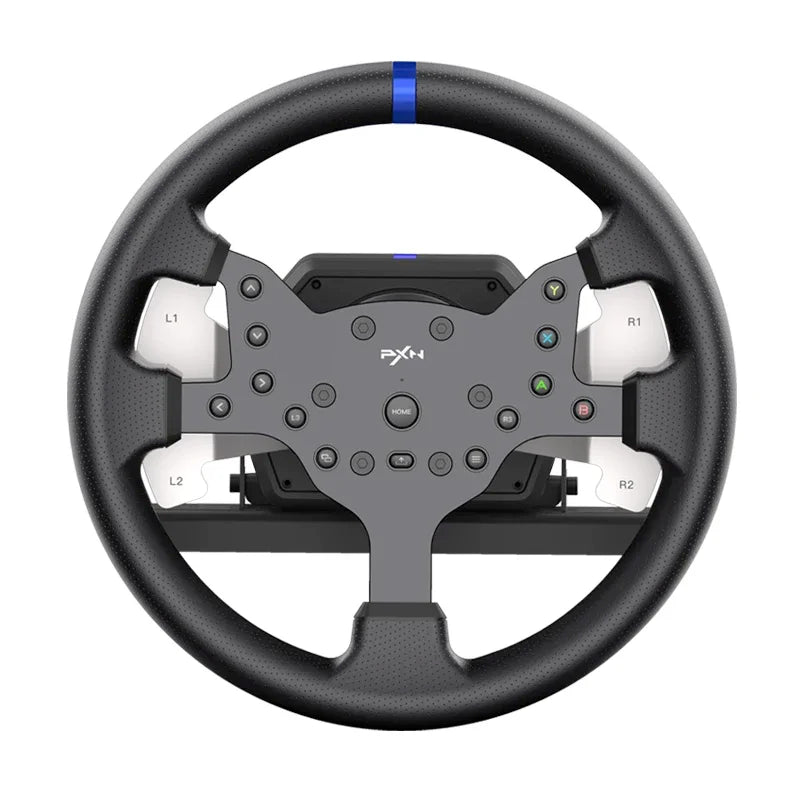 PXN V99 Racing Wheel Simulator, 3.2Nm Force Feedback Gaming Steering Wheel for Windows PC, PS4, Xbox One, Series X/S