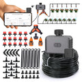 Garden Smart Bluetooth APP Remote Control Timer Irrigation Set 1/4'' Hose Adjustable 8-hole Sprinkler Automatic Watering System