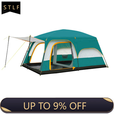 Family Camping Tent Two Bedroom One Living Room | SAMAG