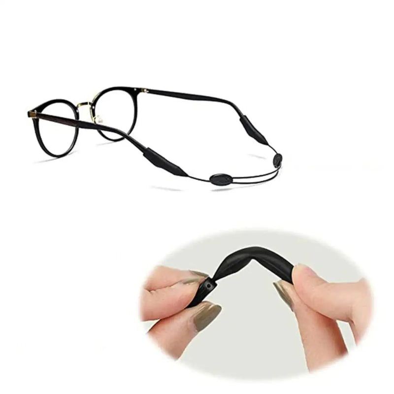 Anti Slip Elastic Glasses Rope Stretchable Eyeglasses Cord Soft Spectacles Lanyard Swimming Running Lasting Sturdy Eyewear Strap