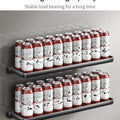 Foldable kitchen Storage Rack Fridge Organizer Storage Tray Clear Food Storage Organizer Spice Rack kitchen Organizer