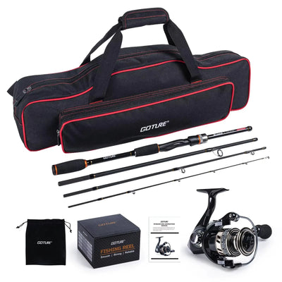 Goture Fishing Rod Combo Set Lightweight Carbon Fiber | SAMAG