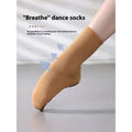 Cat Paw Dance Socks Cotton Non Slip Leather Sole Soft Elastic Ballet Chinese Dance Training Anti Skid Breathable Practice Modern