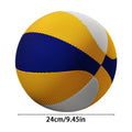 Noiseless Basketball 24cm Elastic Training Ball With Hoop | SAMAG
