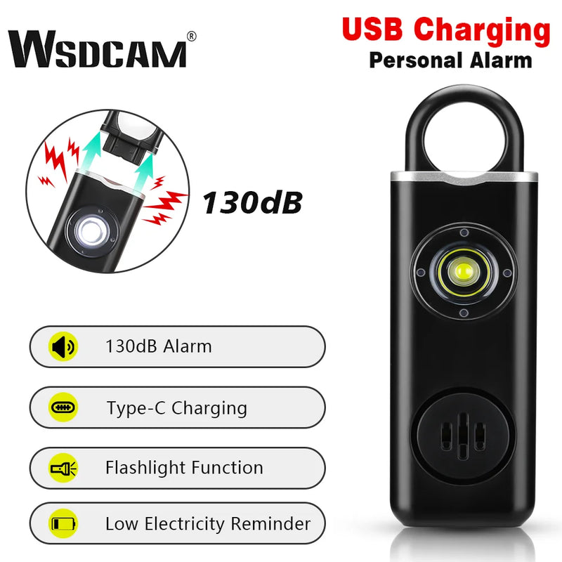 WSDCAM Self Defense Alarm 130dB Anti - wolf Alert for Girl - View 6 | SAMAG