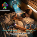 Desktop Water Cooled Air Conditioner Cooling Fan USB Powered Silent Mist Fan With Strong Wind Output Mini Desktop Cooler For
