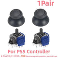 Hall/TMR Electromagnetic Joystick for PS5 PS4 Controller Thumb Stick Joystick Cap No-Drift 3D Analog Sensor Upgrade Replacement