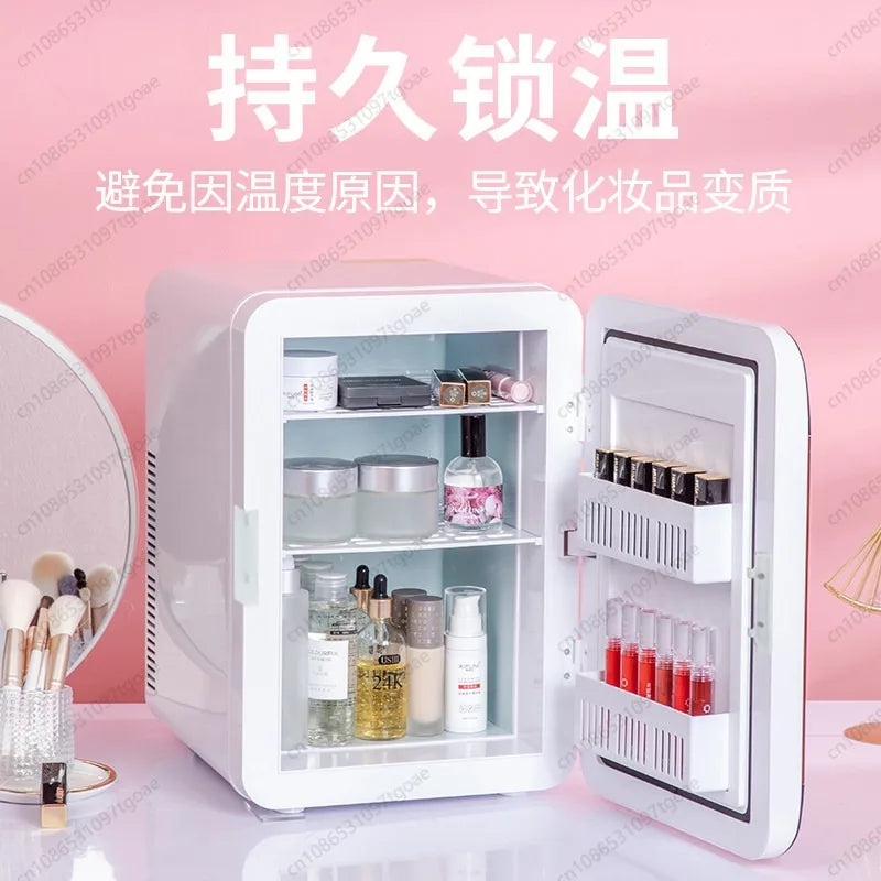 12V\220V Amoi Mini Fridge Portable Compact Refrigerator for Home Dorm Car Breast Milk Freezer Cooler