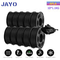 JAYO pla plus petg High speed matte PETG APLA 10Rolls  filament 175mm no bubbles smooth multiple colors optional for 3D printing