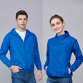 JNLN Men Women Hiking Jackets Waterproof Sun Protective Windbreaker Unisex Camping Climbing Outdoor Rain Coat Portable Clothes