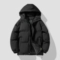 New Fashion Men Hooded Short Down Jackets Casual Winter Coats Quality Male Thicker Warm Solid Parkas Couple Slim Coats Size 4XL