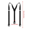 Mens Suspenders Clip for Heavy Duty Adjustable Y - Back Invisible Belt for Outdoor Beach Mountaineering - Visuel 9 | SAMAG