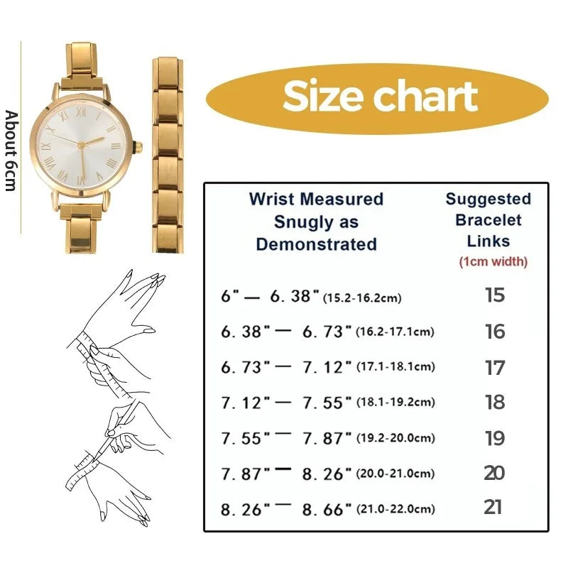 9MM Titanium Stainless Steel Bracelet for Women Men Watch Bracelet DIY Making Italian Charm Link Bracelets Replacement Fashion