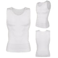 Mens Tummy Compression Shirts Control Shapewear Flat Belly Shaping Abdomen Vest Tank Top Fitness Workout Slimming Body Shaper