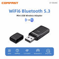 Comfast AX900 BT5.3 2.4G/5Ghz Bluetooth WiFi 6 USB Adapter 900Mbps Wireless Adaptador Free Drive Wi - fi - Visuel 8 | SAMAG