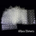 Double Side Nail Glue Sticker Adhesive Tabs for Fake Nails Supre Sticky Waterproof Breathable Nail Jelly Glue