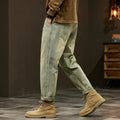 Men's 95% Cotton Jeans Loose Harem Pants Fashion Baggy | SAMAG