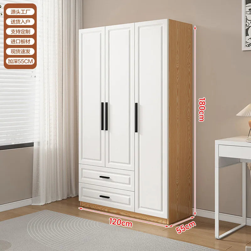 Dust Proof Modern Wardrobe Shelf Apartment Large Standing Wardrobe Minimalist Partition Vitrina Bedroom Furniture Accessories