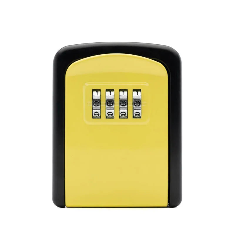 Key Lock Box Wall Mounted Stainless Steel Safe Weatherproof 4 Combination Storage for Indoor and Outdoor - View 14 | SAMAG