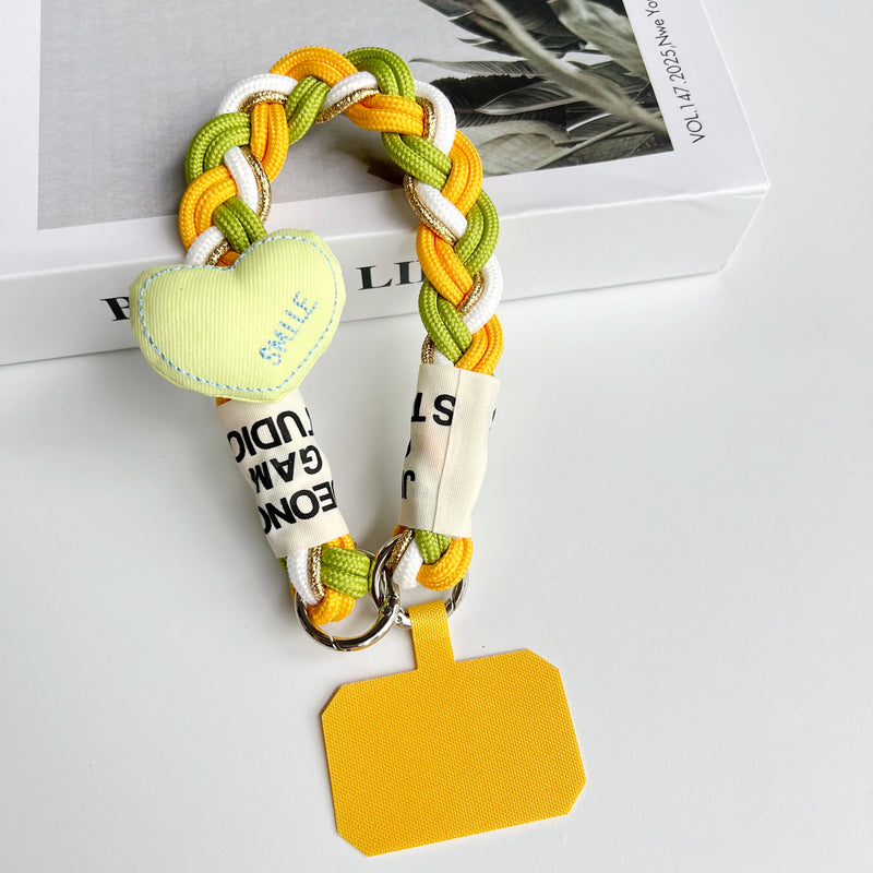 Newly Upgraded Thick And Durable Braided Short Rope Mobile Phone Universal Lanyard Multi-Purpose Hand Pull Anti-Loss Rope