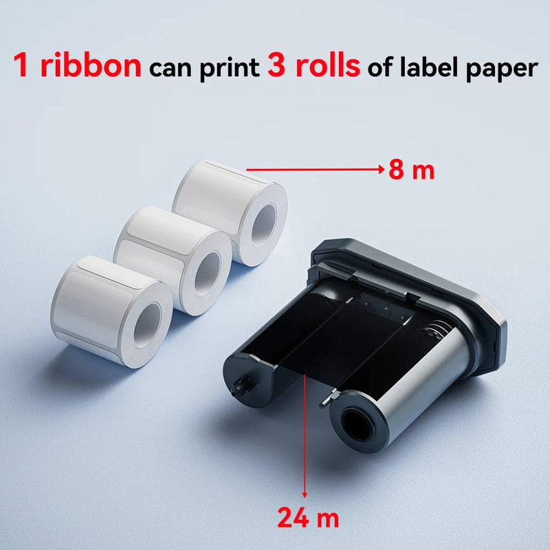 Thermal Transfer Labels for Niimbot M2/M3 Printer Ribbon - View 3 | SAMAG