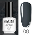 ROSALIND Gel Polish Manicure for Nails Semi Permanent Vernis top coat UV LED Gel Varnish Soak Off Nail Art Gel Nail Polish