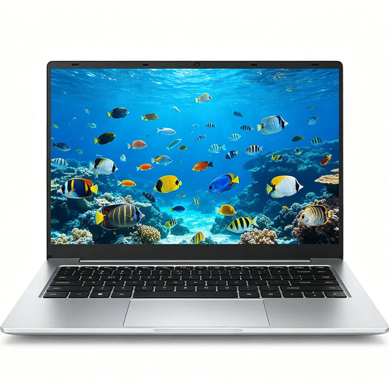Inflexible Sturdy 15.6" Portable Laptop Windows11 Notebook 32GB DDR4 2TB SSD Pc Gamer Office Computer Intel 4405U