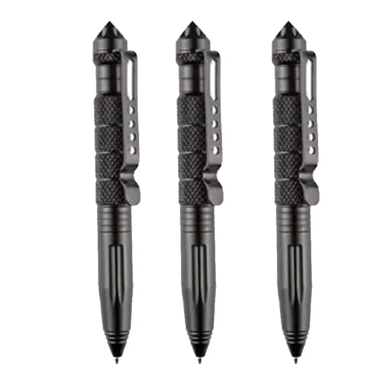 1-5PCS Multi Functional Tactical Pen High Quality Steel Anti Skid Portable Self Defense Pen Aluminum Glass Breaker Survival Tool