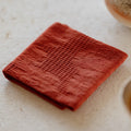 Thick Handmade Cotton Linen Tea Towel Double Sided Absorbent Tea Tablecloth Tea Set Zero Matching Tea Tray Cup Mat Pot Mat