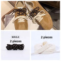 Length 100cm DIY Freedly Round Leather Colorful MIU Shoelaces Canvas Casual  Boots Shoe Laces Rope Shoestrings